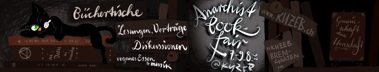 Anarchistische Buchmesse / Salon du livre anarchiste